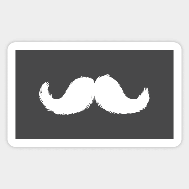 Movember White Sticker by OrtegaSG